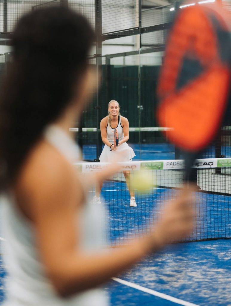 On the court of Padelife Rotterdam