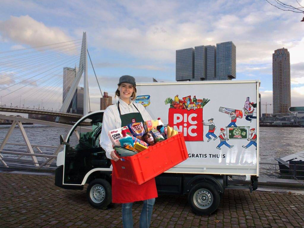 Delivery by Picnic in Rotterdam