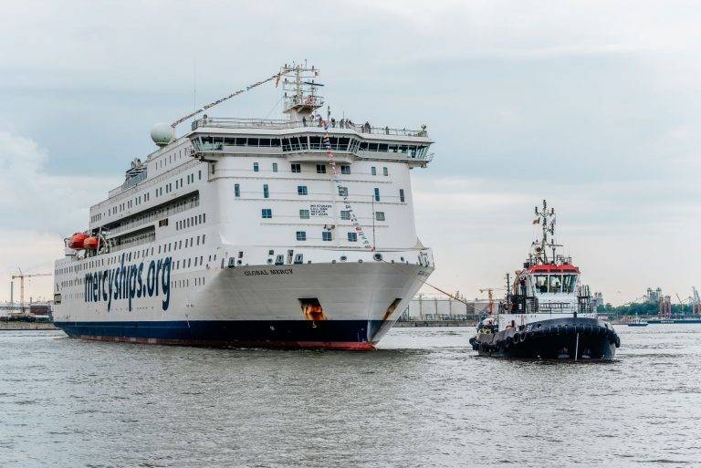 Global Mercy is the newest hospital ship from Mercy Ships