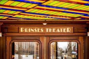 The entrance of Prinses Theater